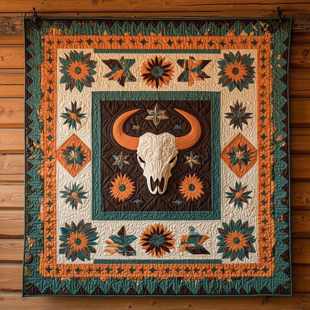 Tribal Blessings Quilt Gifts Decoration For Friends and Family on Halloween