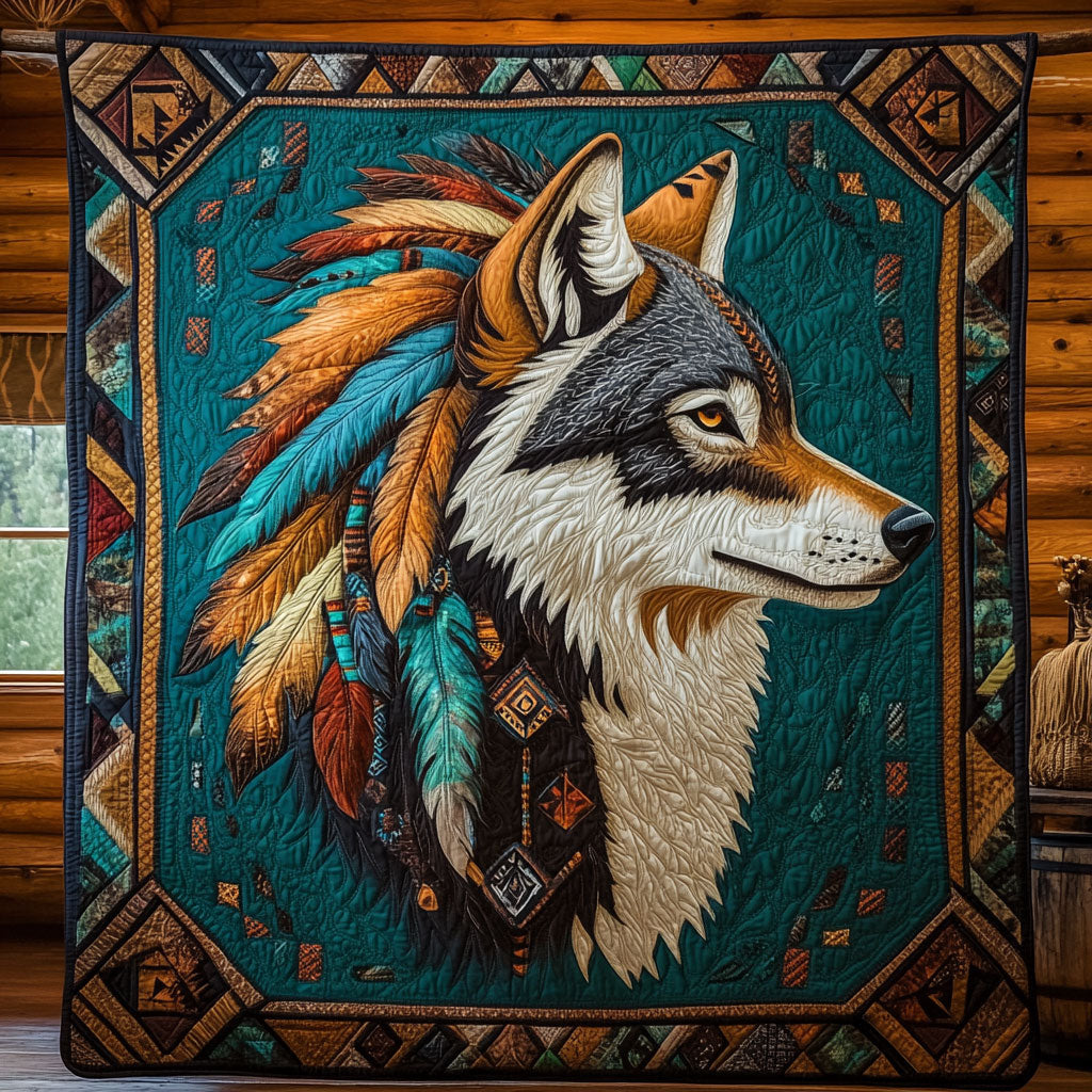 Tribal Moon Quilt Warm and Stylish Quilt Blanket for Winter Nights