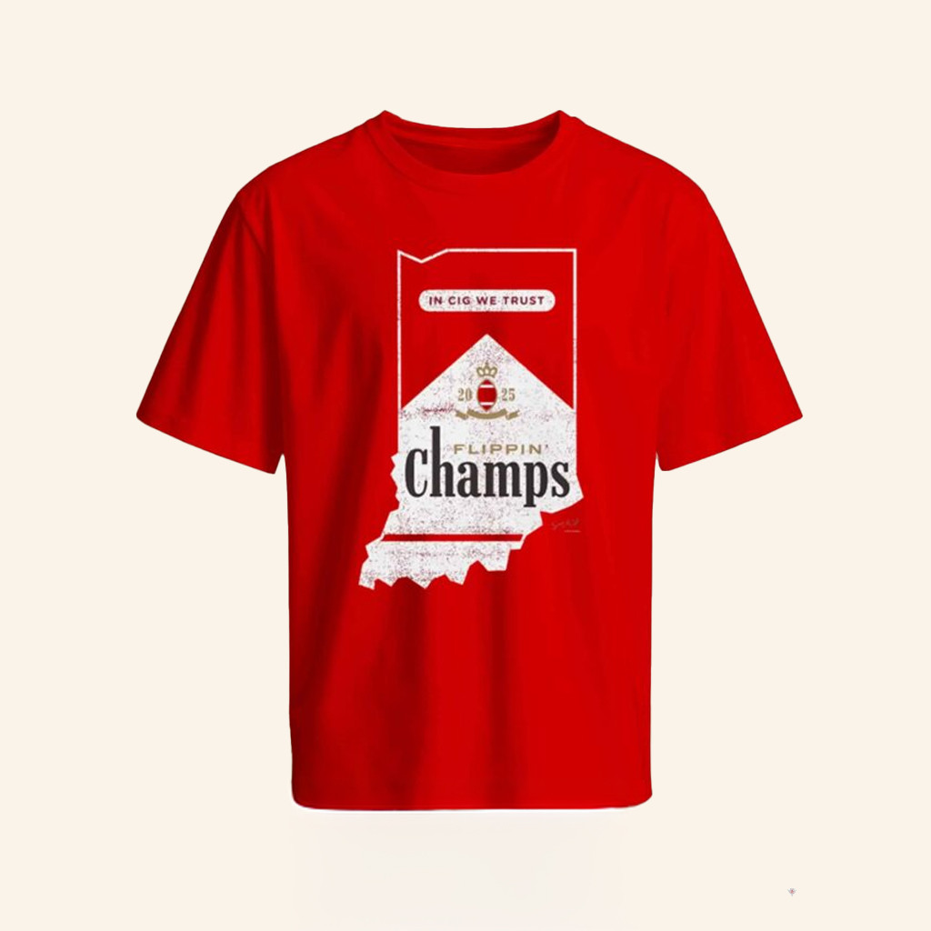 Tricia Whitaker Flippin Champs Indiana College Football Fans Shirt Best Gifts For Him