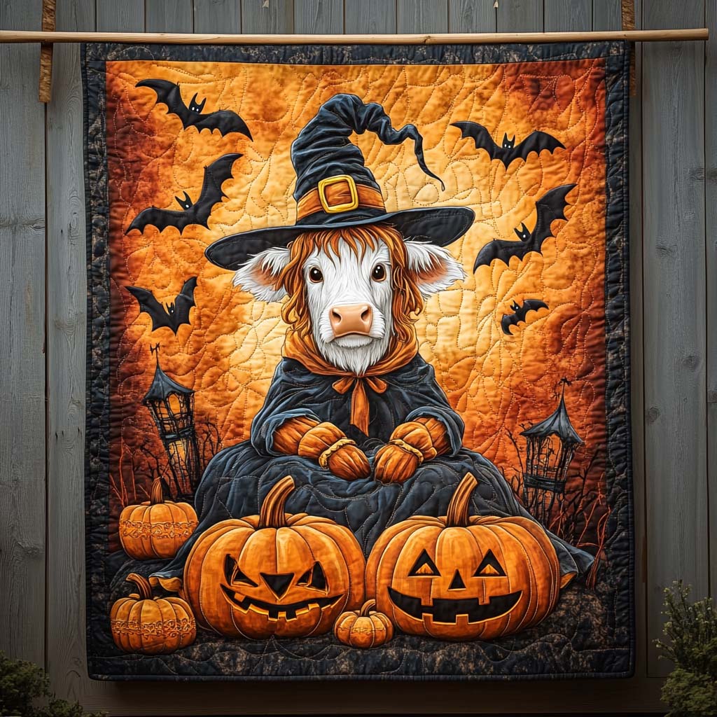 Trick or Treat Quilted Blanket Unique Halloween Gifts