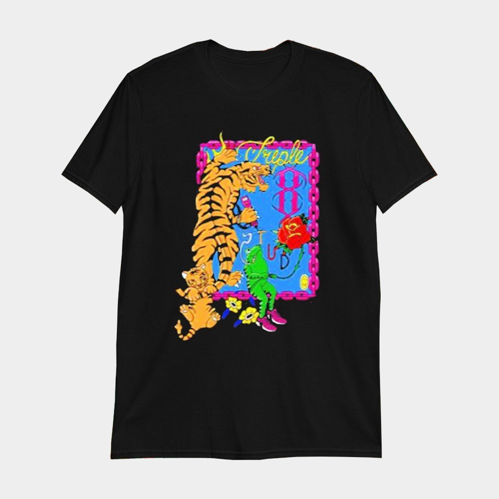 Triple Eight Studio 888 Tiger Frog T-Shirt Best Birthday Gift For Husband