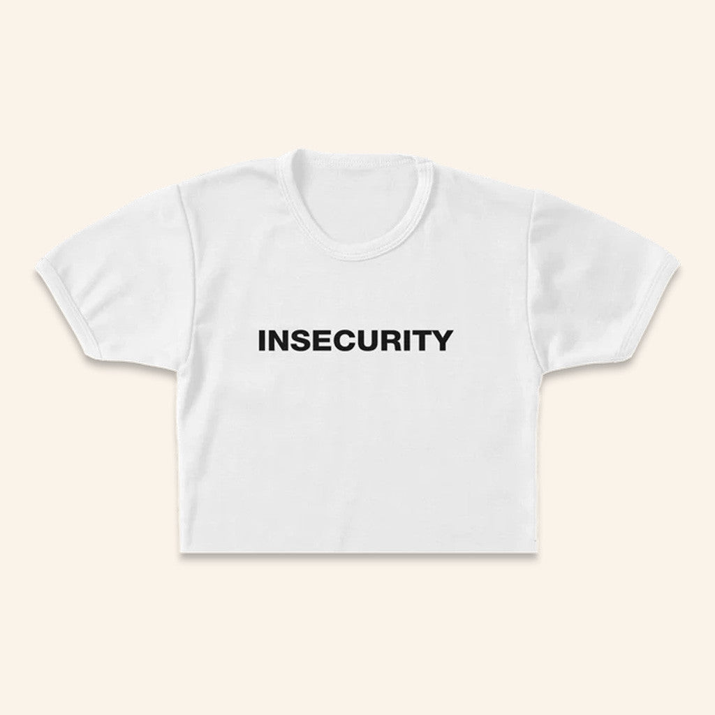 Trippie Redd Merch Insecurity Cropped T-Shirt White Gifts For Her Trippie Redd Merch Insecurity Cropped T-Shirt White Gifts For Her
