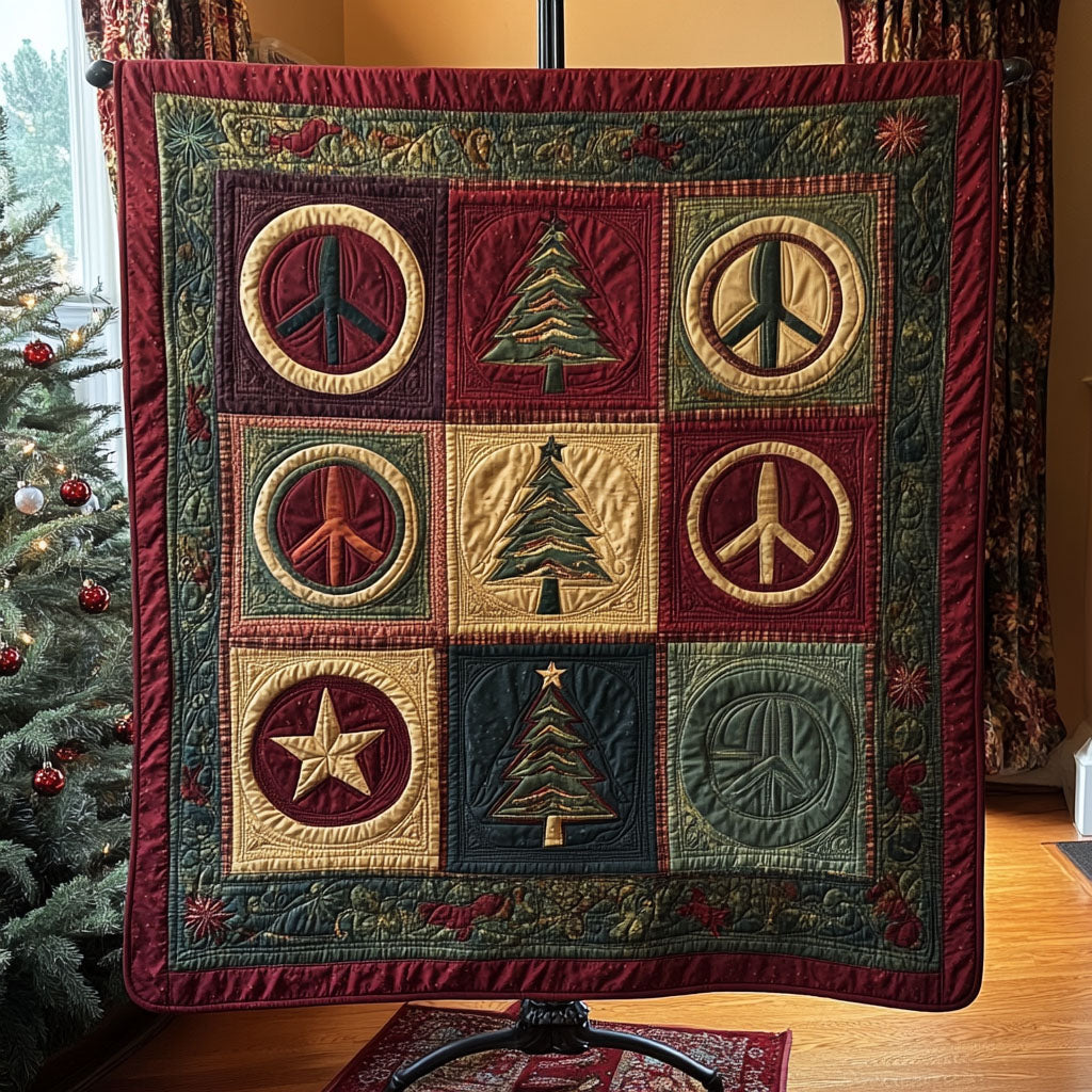 Trippy Toadstools Quilted Blanket Best Christmas Gifts