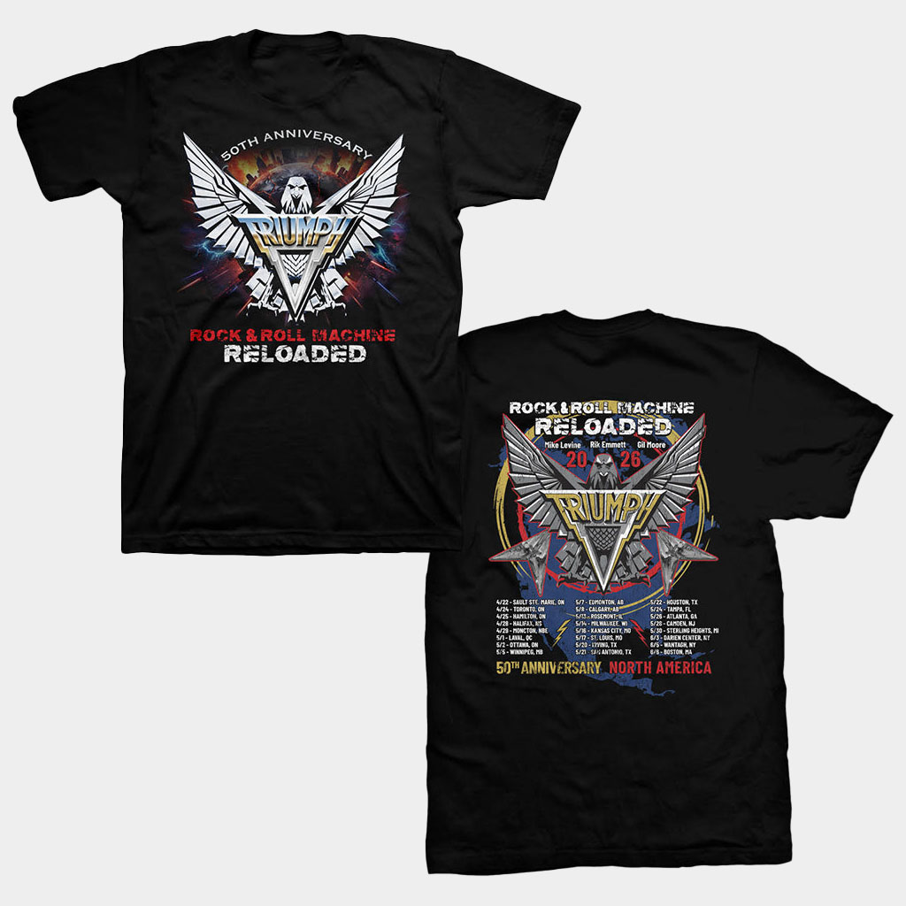 Triumph Merch 2026 Reloaded Tour T-Shirt Birthday Gift For Father-1