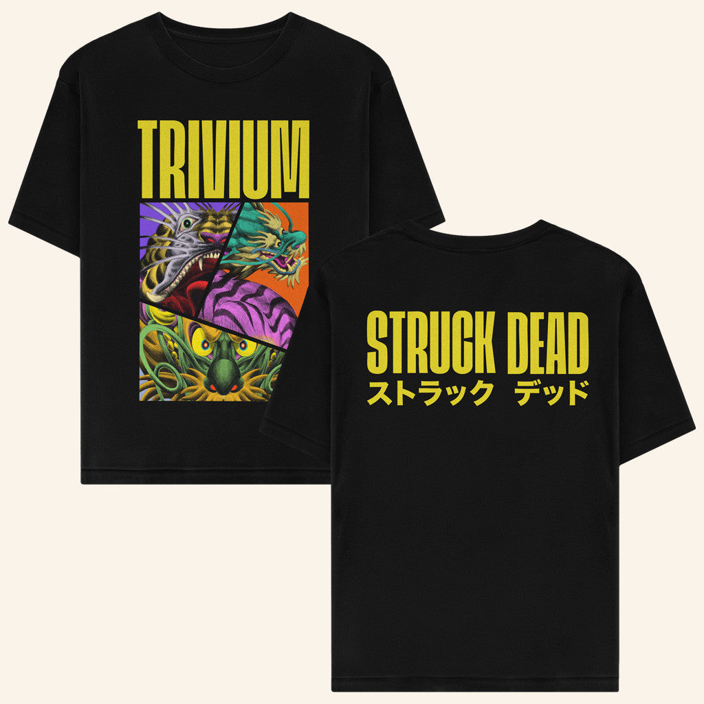Trivium Merch Struck Dead Black T-Shirt Best Gifts For Husband