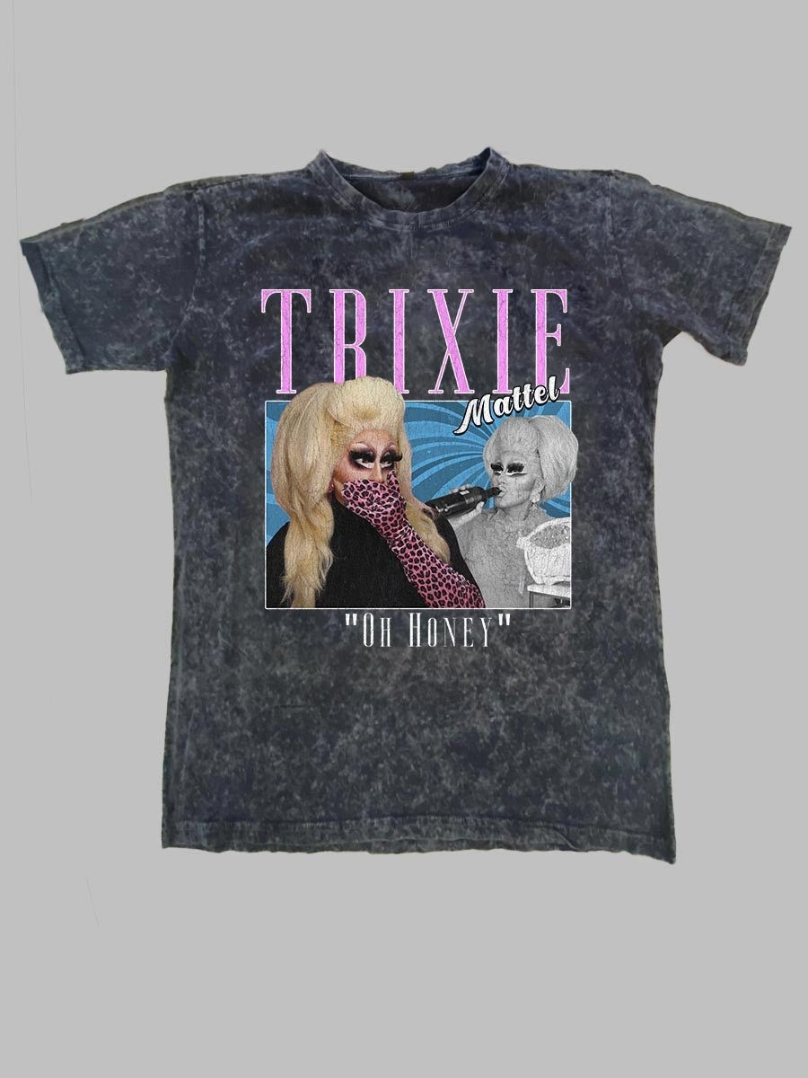 Trixie And Katya Wash Shirt Trixie Mattel Oh Honey Katya T-Shirt Tour Merch