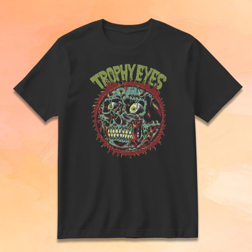 Trophy Eyes Halloween T-Shirt Trophy Eyes Merch Gifts Ideas For Boyfriend