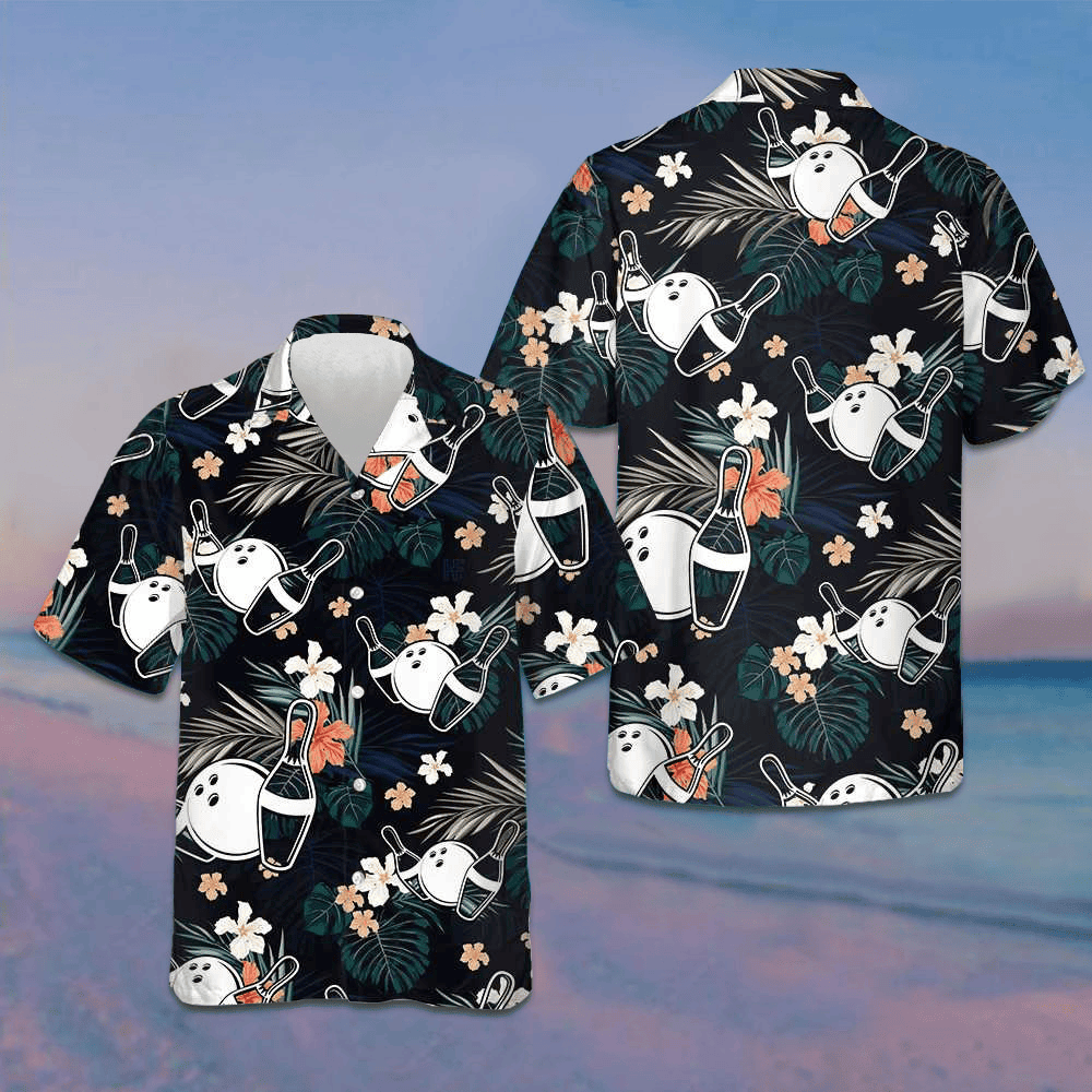 Tropical Bowling Hawaiian Shirt Cool Summer Shirts Best Gifts For Bowlers Tropical Bowling Hawaiian Shirt Cool Summer Shirts Best Gifts For Bowlers
