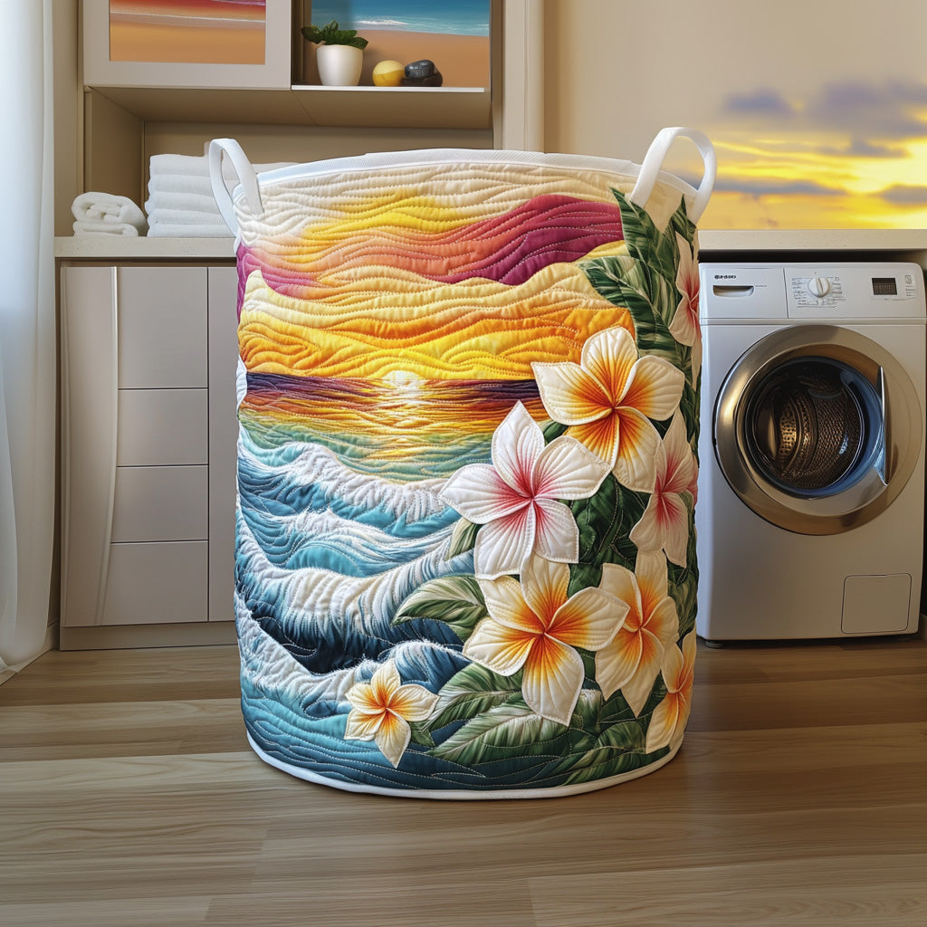 Tropical Quilted Laundry Basket Gifts For Sunflower Lovers