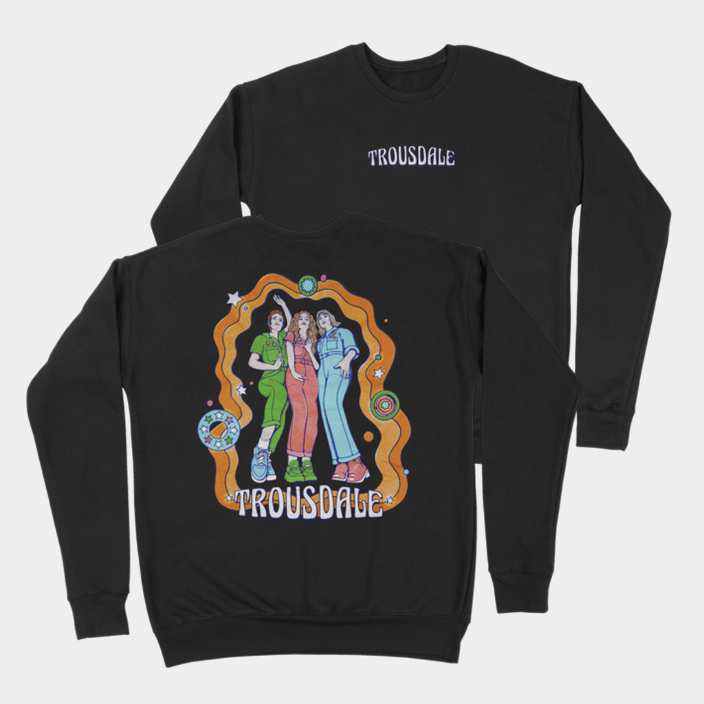 Trousdale Merch Logo Crewneck Trousdale Sweatshirt Birthday Gifts For Friends-1 Trousdale Merch Logo Crewneck Trousdale Sweatshirt Birthday Gifts For Friends-1