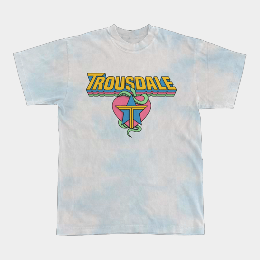Trousdale Merch Trousdale Icon Tie Dye Shirt Gifts For Music Fans