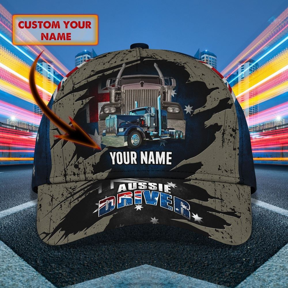 Trucker Aus Customized Name 3D Cap Farm Cap Farmer Baseball Cap Gift For Farmer