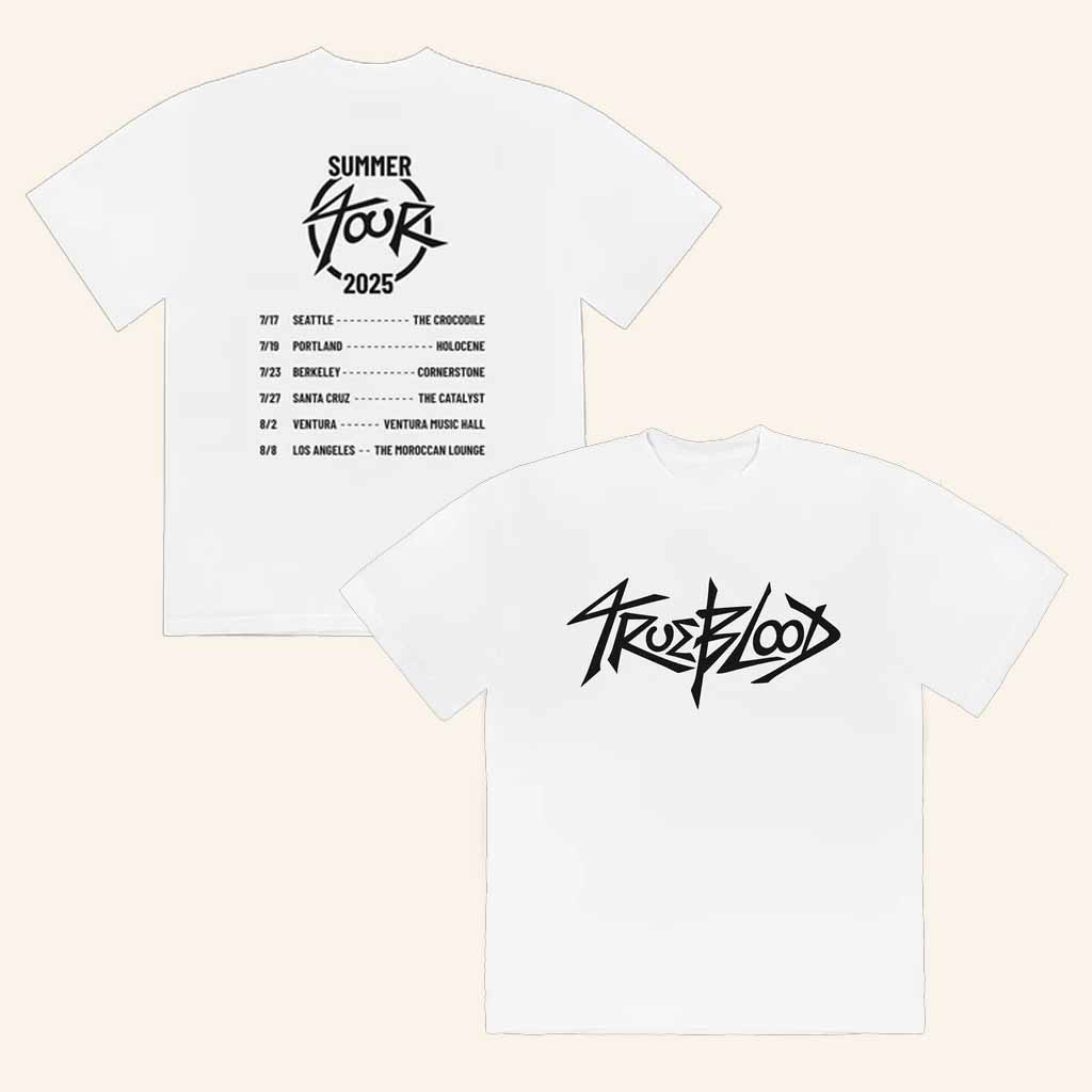 True Blood The Band Merch Trueblood Summer Tour Shirt Gifts For Fans True Blood The Band Merch Trueblood Summer Tour Shirt Gifts For Fans