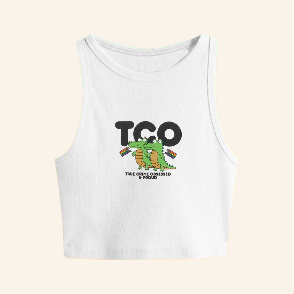 True Crime Obsessed Merch TCO Tank Top True Crime Obsessed And Proud Apparel Gifts For Her