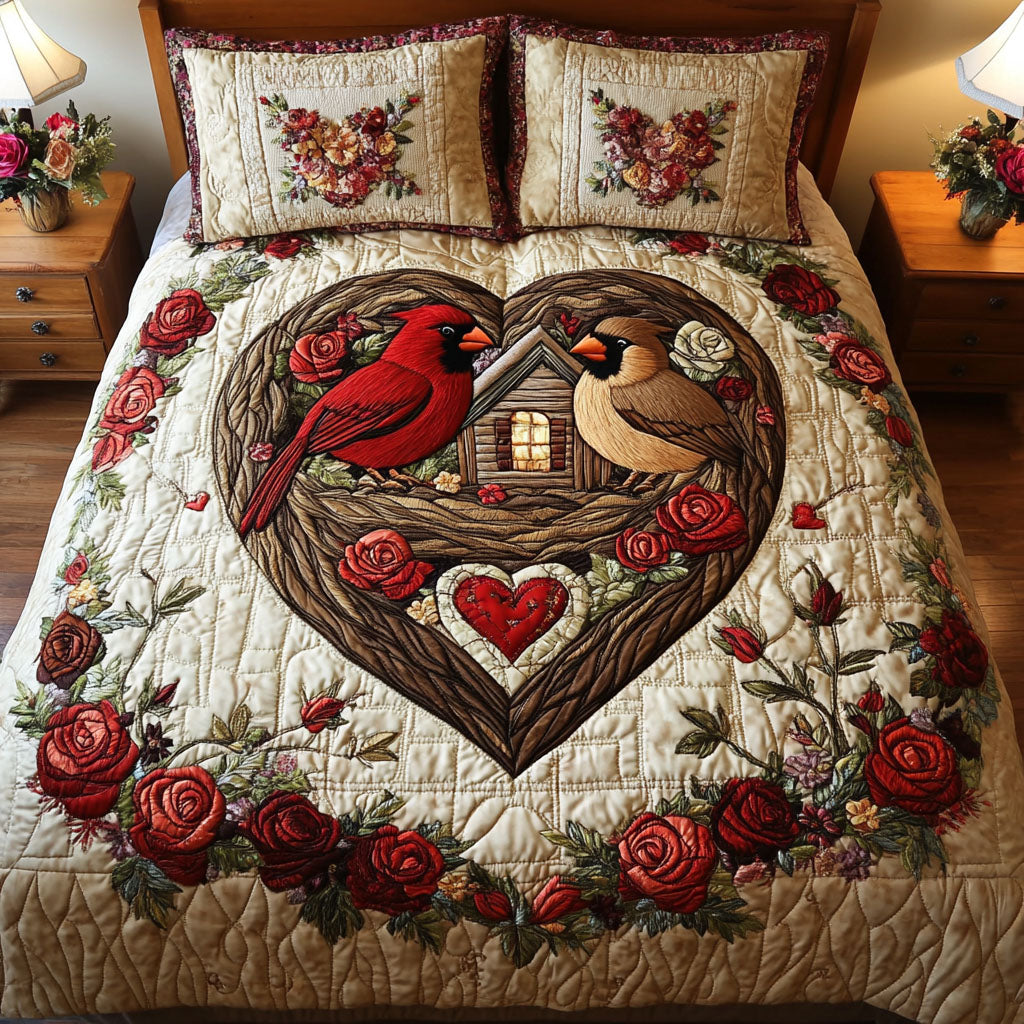 True Mates Quilted Bedding Set Classic Bedding Set That Enhances Your Sleep Space
