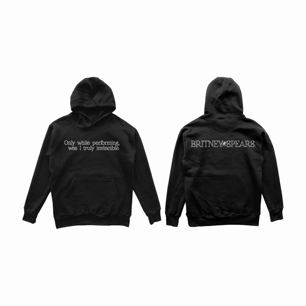 Truly Invincible Britney Spears Hoodie Pop Music Apparel Britney Spears Fan Gift For Him