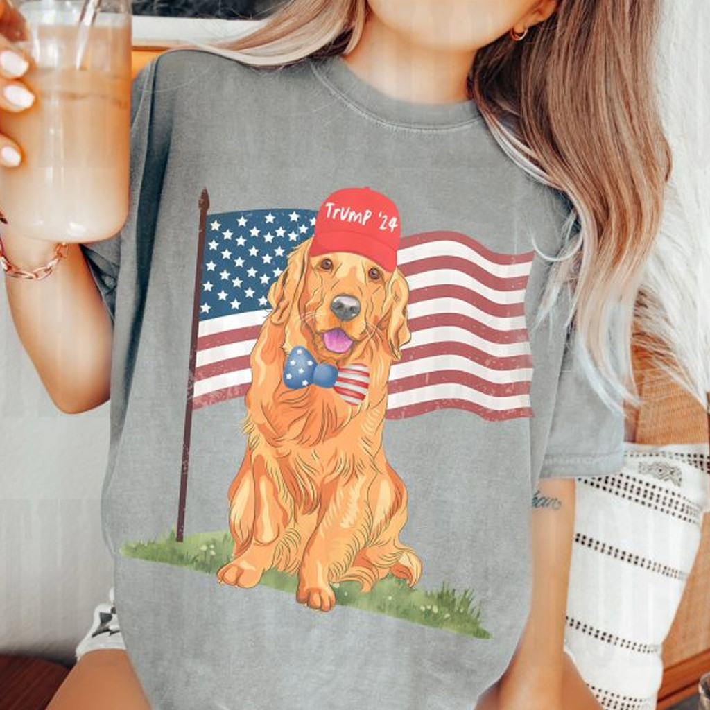 Trump 2024 Dog Shirt Make America Great Again Merch Gifts For Trump Fans Trump 2024 Dog Shirt Make America Great Again Merch Gifts For Trump Fans