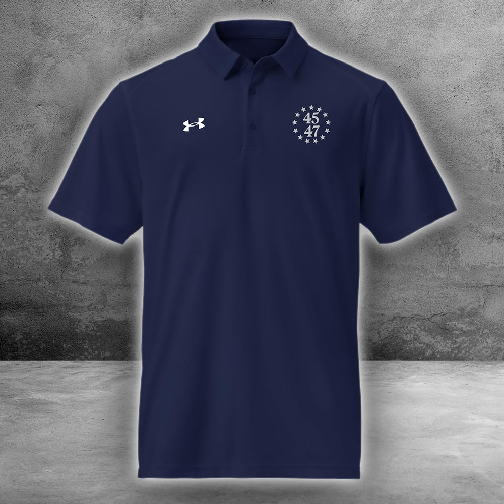 Trump 45 47 Polo Shirt Mens Patriotic Apparel Trump 2025 Merch For Supporters