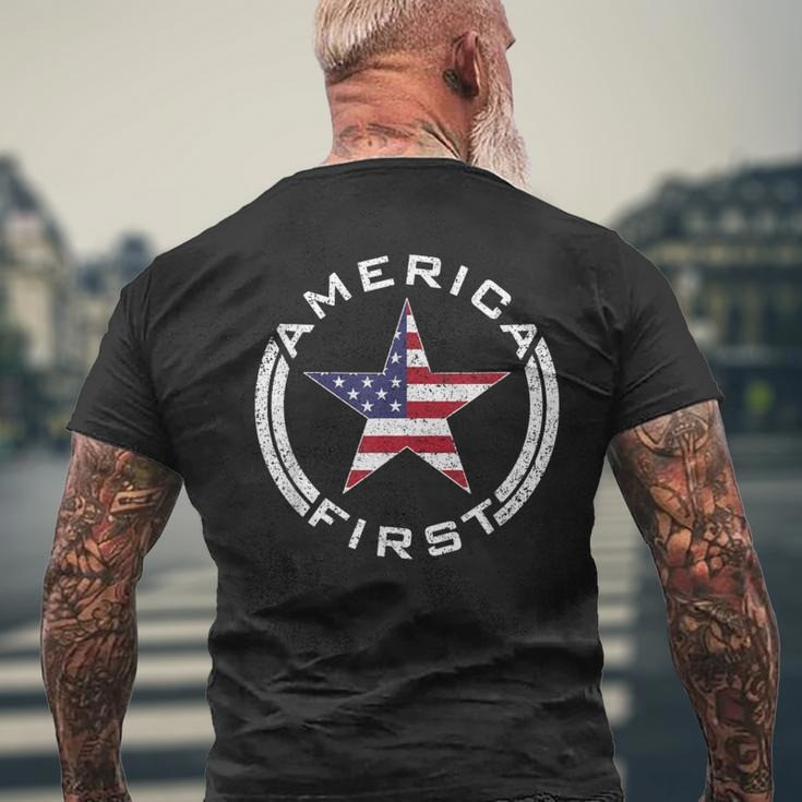 Trump America First T-shirt Donald Trump Supporter Republican Party Men Clothing Gifts