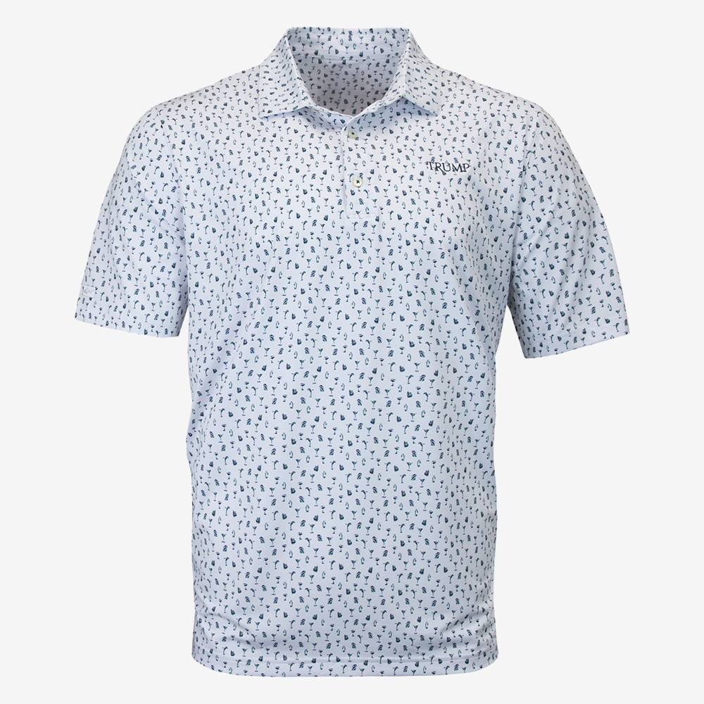 Trump Colada Polo Shirt Sport Themed Support Trump Clothes Gift Ideas For Golfers