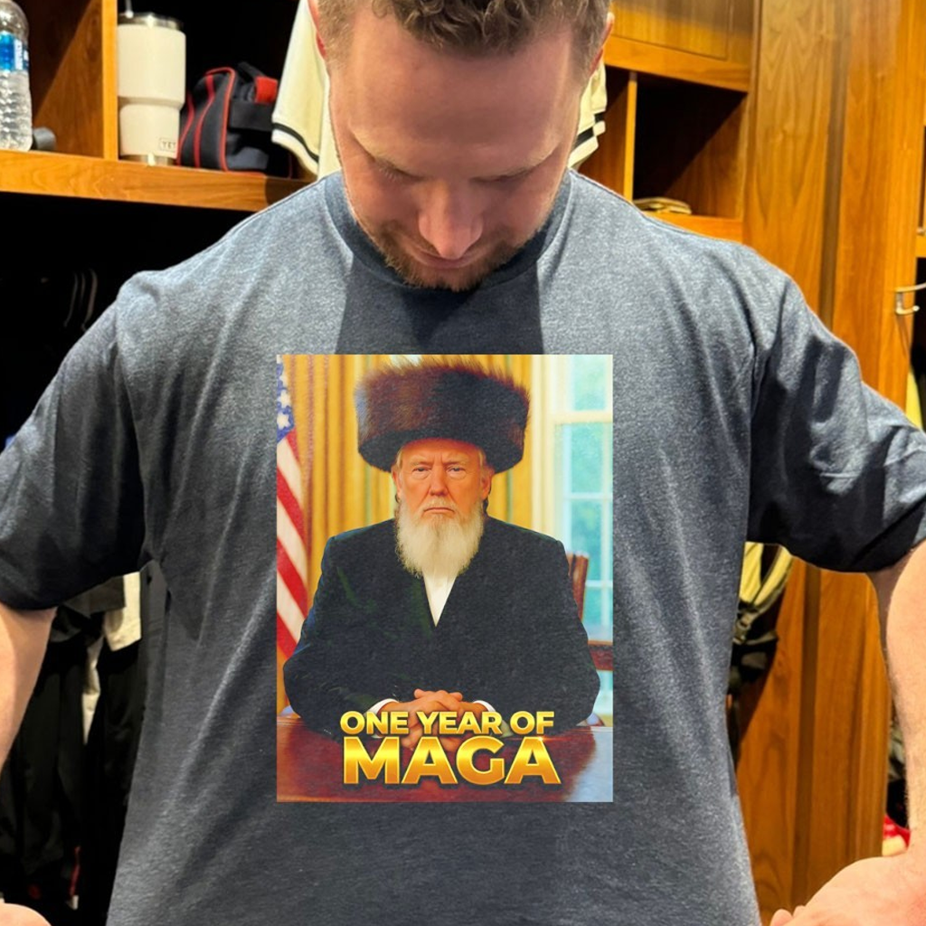 Trump Jews One Year Of Maga Shirt Unique Birthday Gift For Husband