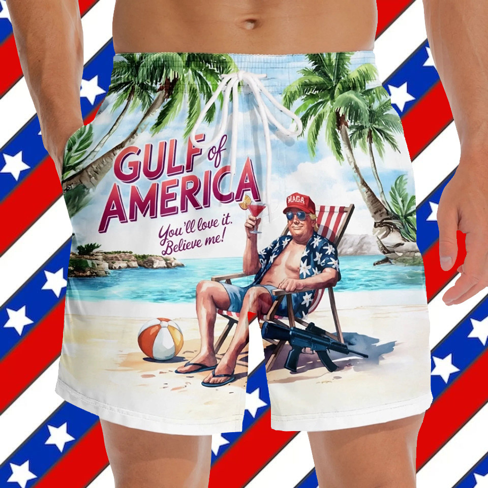Trump Maga Hawaiian Shorts You'll Love It Believe Me Funny Clothes Gifts For Trumpers