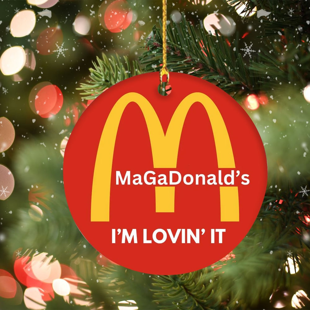 Trump Make America Great Again Ornament Trump 2024 Tree Decorations