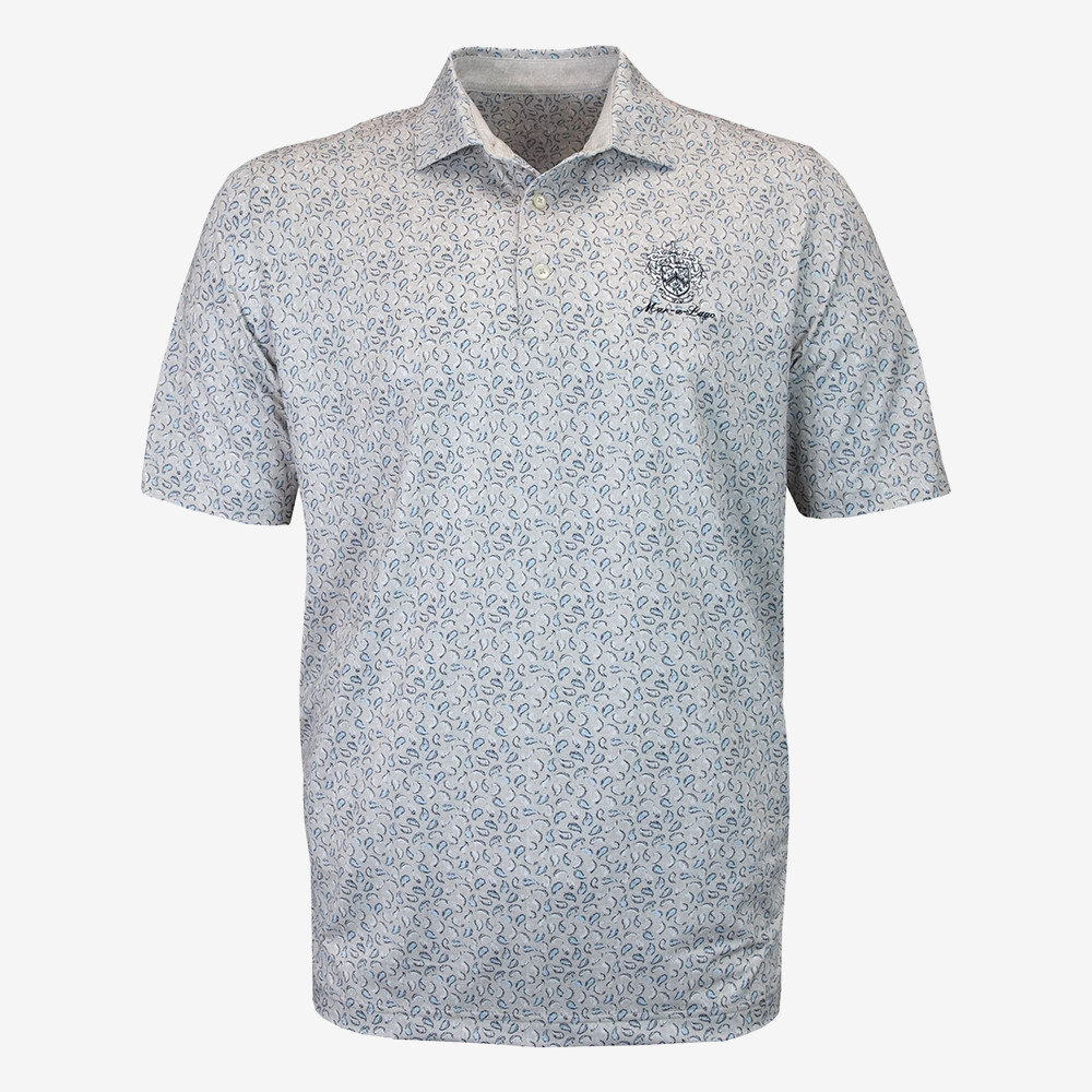 Trump Mar-a-Lago Salty Shell Polo Shirt MAGA Merch Republic Gift Ideas