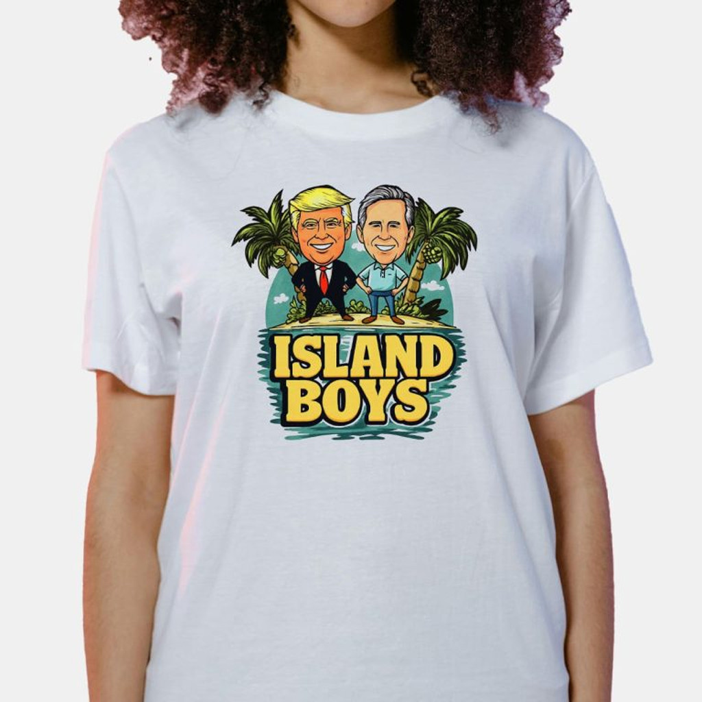 Trump Newsom Island Boys Shirt Birthday Gift For Father