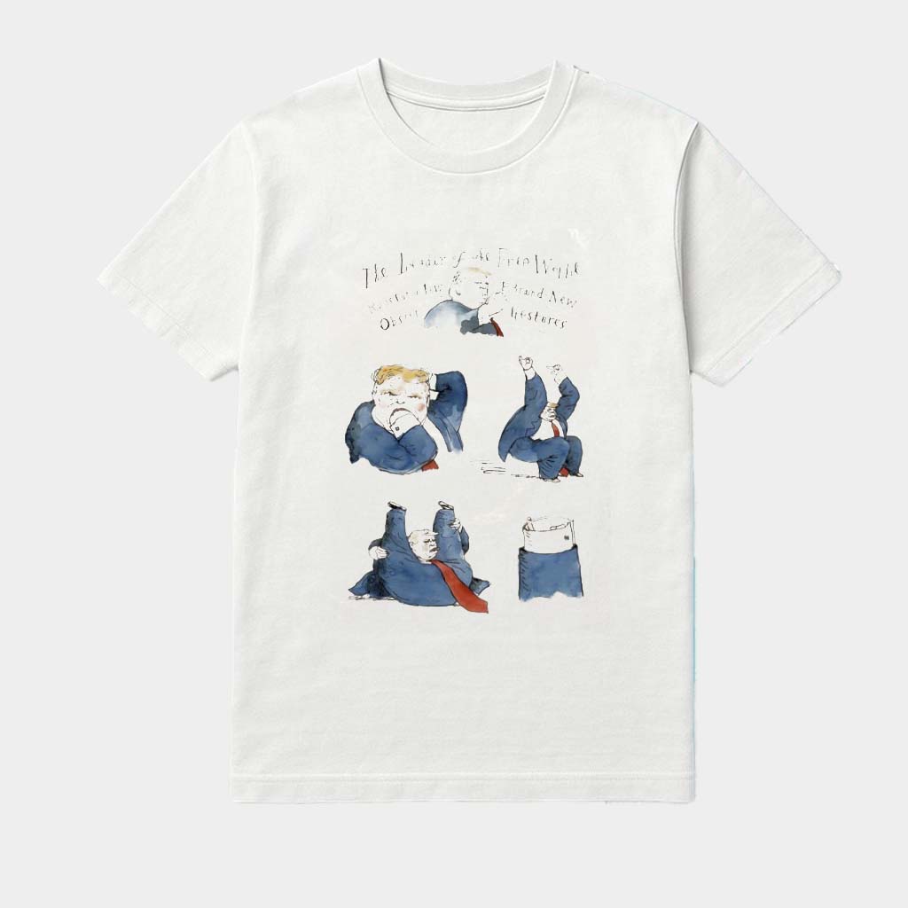 Trump The Leader Of The Free World Shirt Funny Trump T-Shirt Gifts For Dad