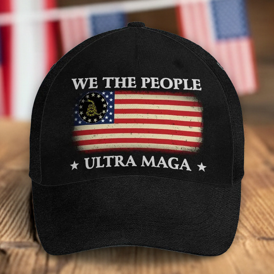 Trump Ultra Maga Hat USA Flag We The People Support President Trump Cap Gift Ideas