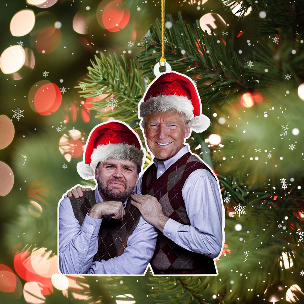 Trump Vance Brothers Ornament Trump 2024 Christmas Tree Political Decor