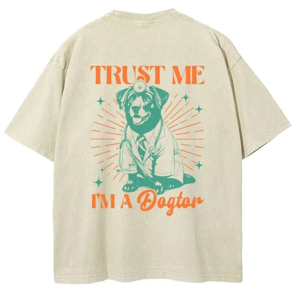 Trust Me I'm A Doctor T-Shirt Funny Doctor Medical Student Clothing Doctor Gift