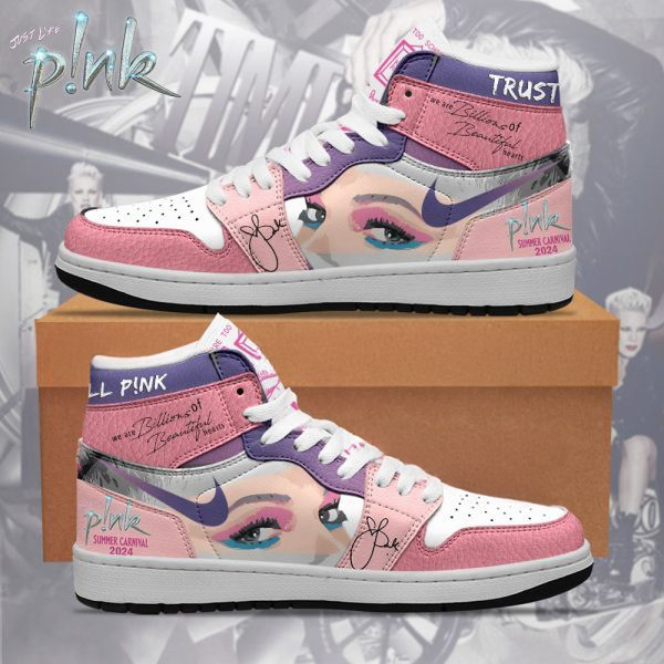 Trust Pink AJ 1 Sneaker Gifts For Music Lovers