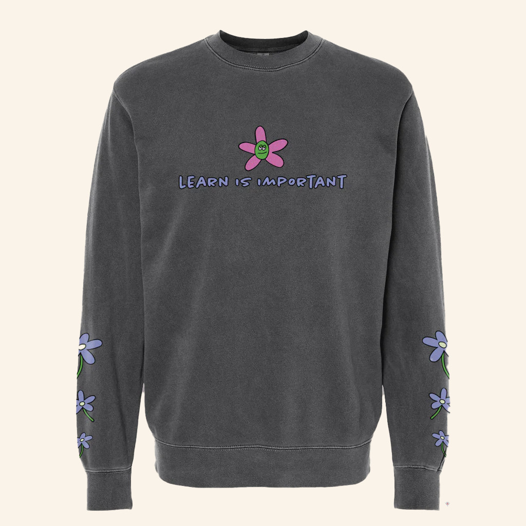 Try Guys Merch Learn Is Important Sweatshirt Best Gifts For Sisters