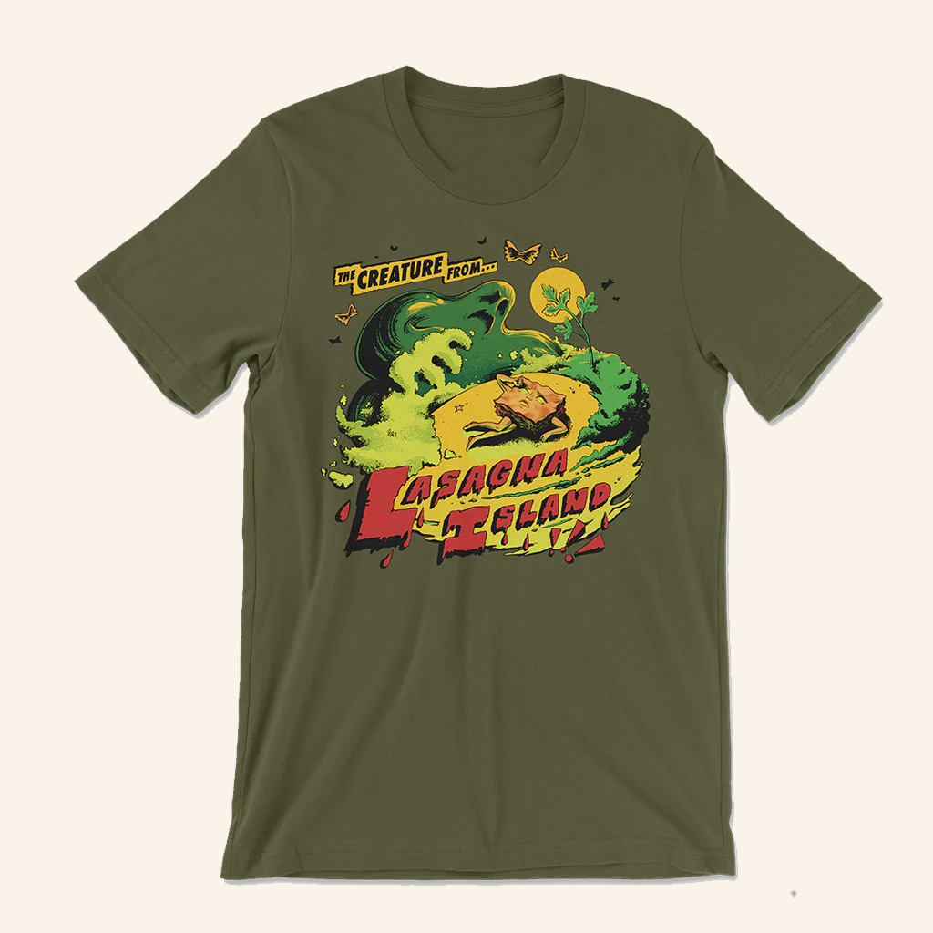 Try Guys Merch The Creature From Lasagna Island T-Shirt The Month Oct 25 Shirt Fan Gifts Try Guys Merch The Creature From Lasagna Island T-Shirt The Month Oct 25 Shirt Fan Gifts