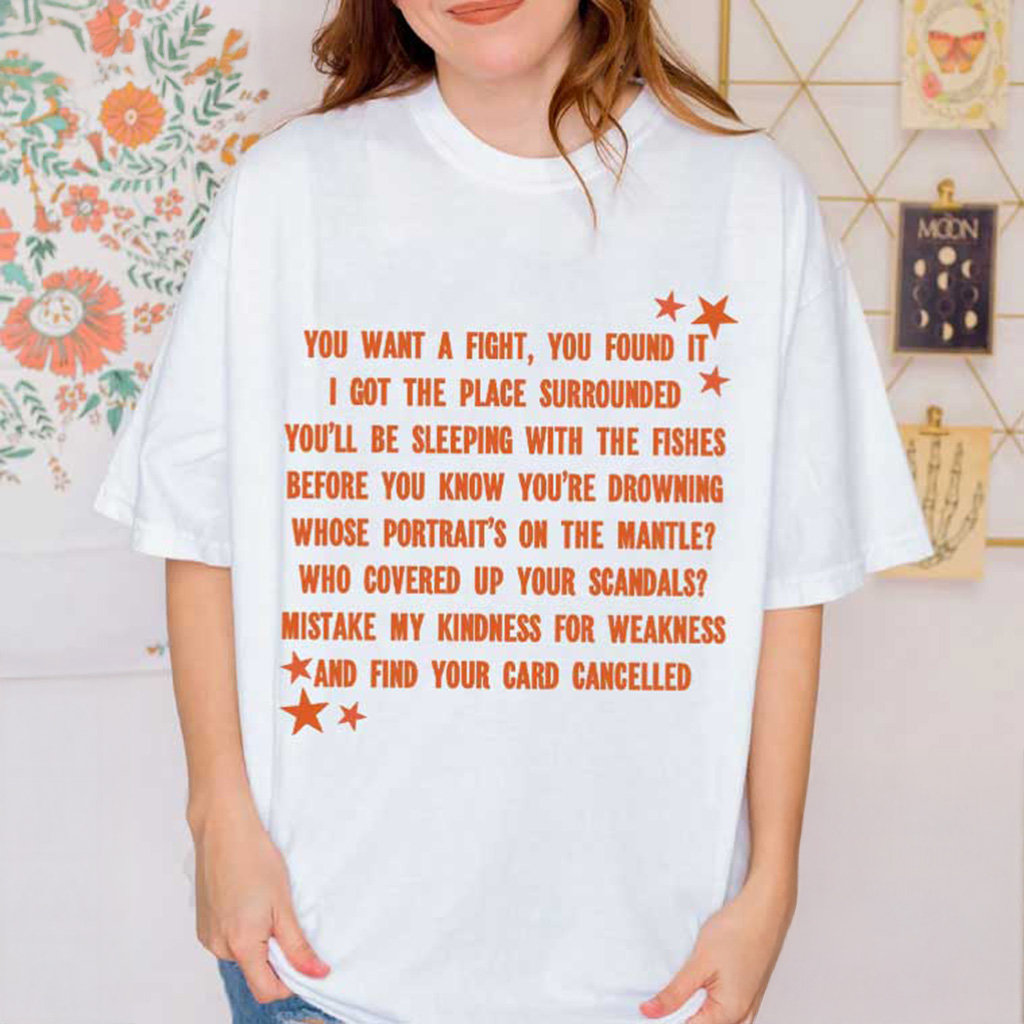 TS Father Figure Bridge Lyric Showgirl Era T-Shirt Christmas Gifts For Swifties TS Father Figure Bridge Lyric Showgirl Era T-Shirt Christmas Gifts For Swifties