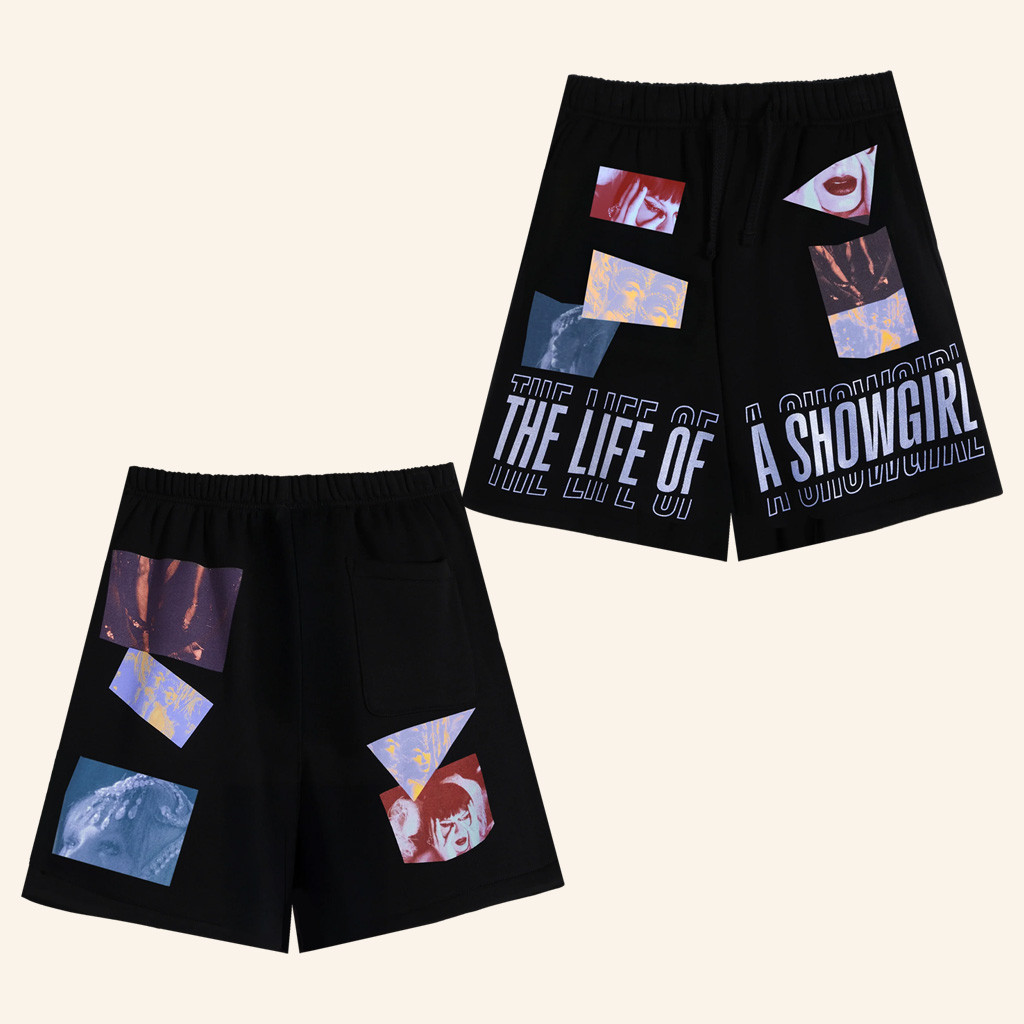 TS Showgirl Merch Showgirl Shorts Christmas Gift Ideas For Fans TS Showgirl Merch Showgirl Shorts Christmas Gift Ideas For Fans