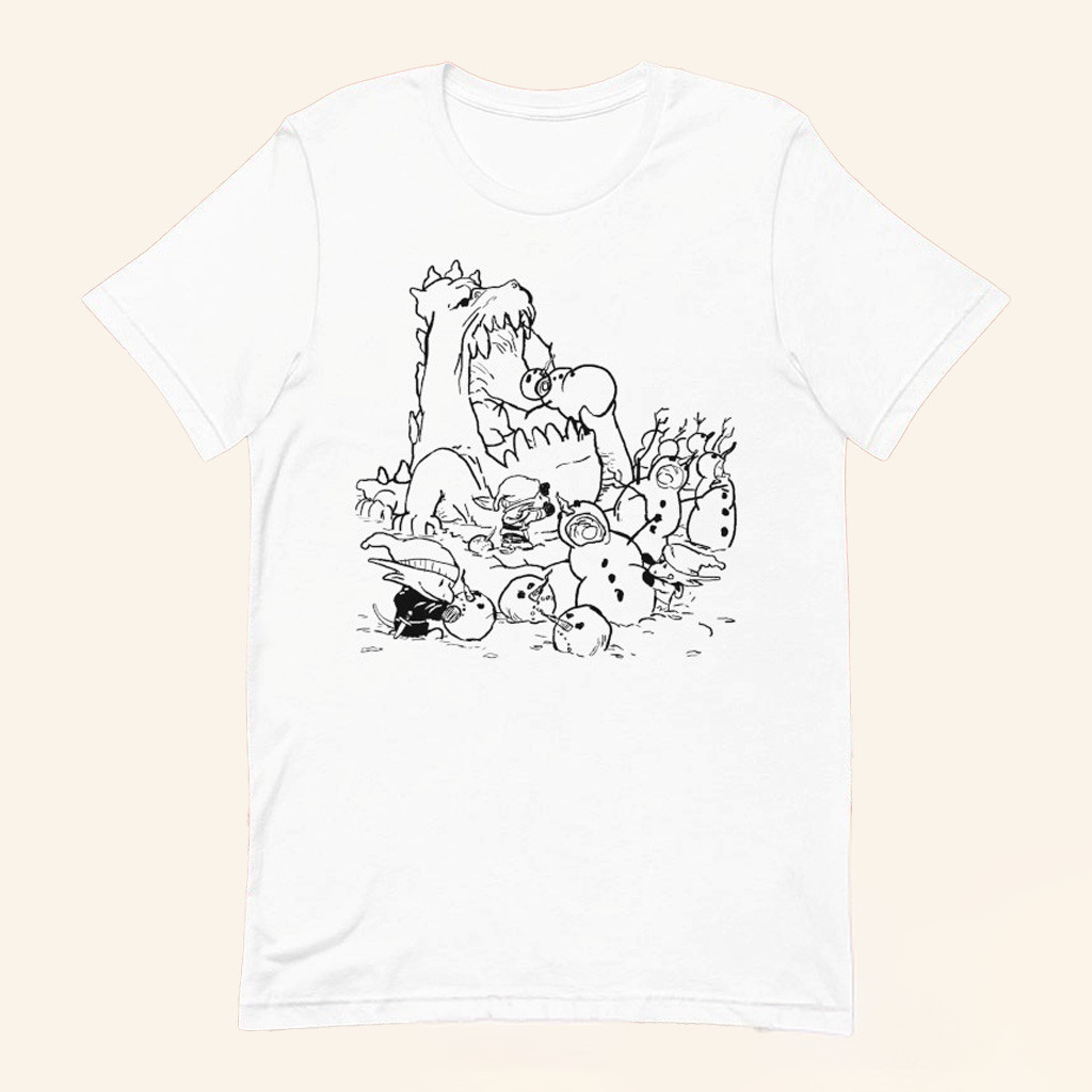 Tsaurus Merch Kobolds And Hobbies Snow Day T-Shirt Christmas Presents For Boyfriend