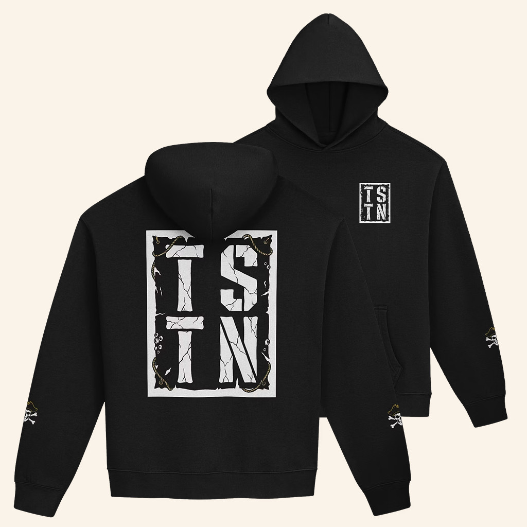 TSTN Merch TSTN Pirate Hoodie Black Birthday Ideas For Boyfriend