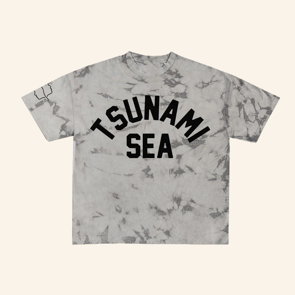 Tsunami Sea Merch Collegiate T-Shirt Birthday Present For Husband