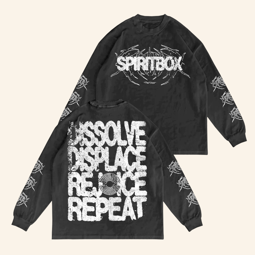 Tsunami Sea Merch Rainbow Lyric Shadow Long Sleeve Shirt Spiritbox Merch Fan Gifts