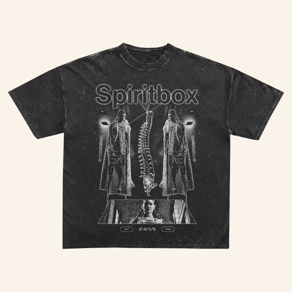 Tsunami Sea Merch Soft Spine Music Video T-Shirt Spiritbox Merch Gifts For Music Lovers