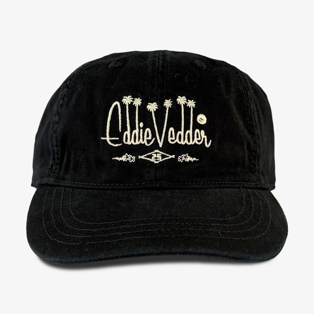 TSUR Hat Eddie Vedder Palm Script Hat Embroidered Gifts For Friends