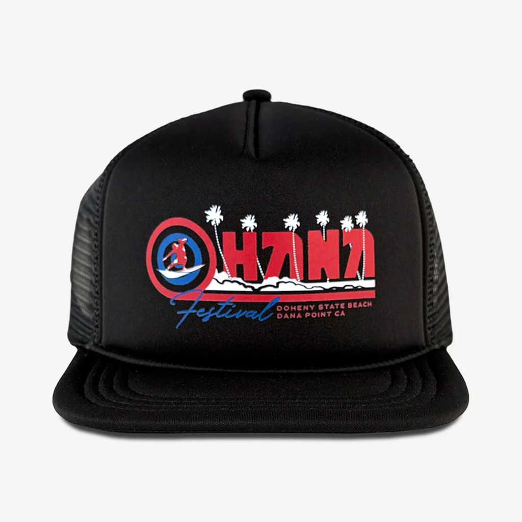 TSUR Hat Hat Ohana Festival 70s Surf Snapback Trucker Hat Gifts For Brother