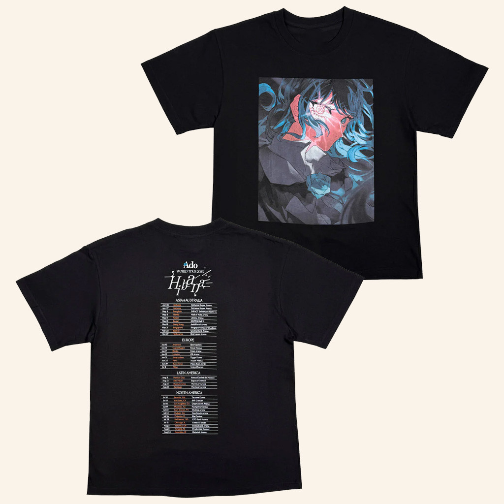 Tsurt Ado Merch Ado Fashionable Hibana T-Shirt TSURT Merch Gifts For Friends