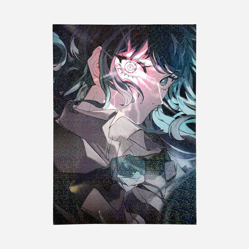 Tsurt Ado Merch Ado Hologram Hibana Poster TSURT Merch Living Room Wall Art