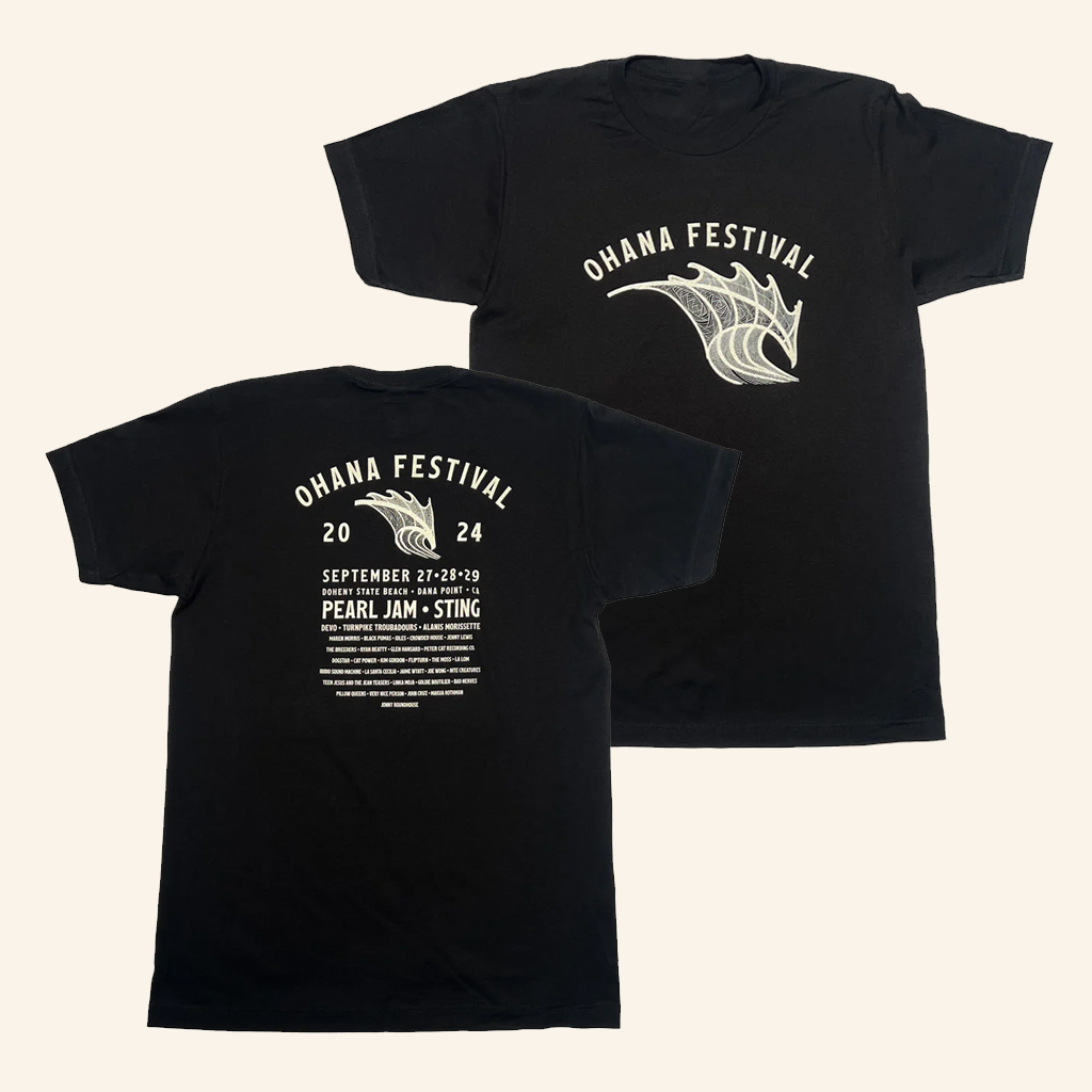 TSURT Merch Ohana Festival Dragon Wave T-Shirt Gifts For Father TSURT Merch Ohana Festival Dragon Wave T-Shirt Gifts For Father