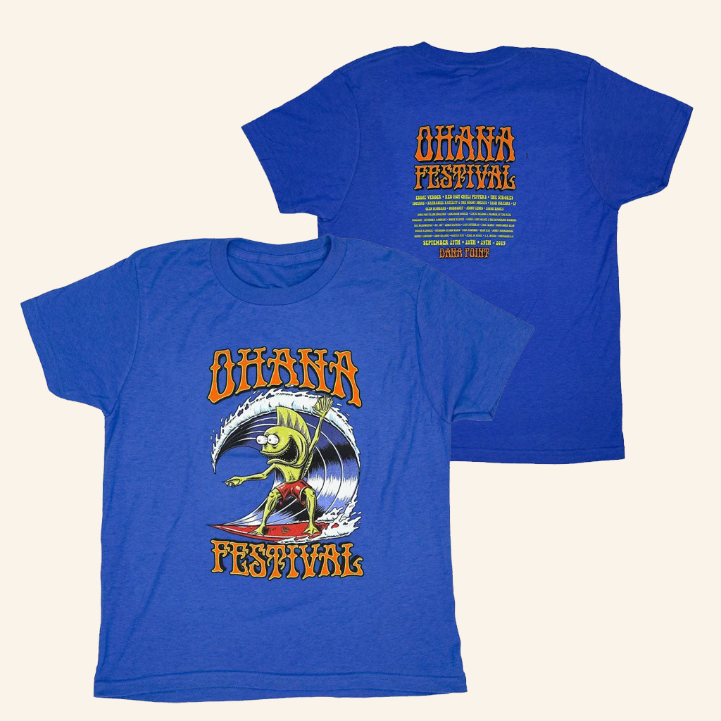 TSURT Merch Ohana Festival Fishman T-Shirt Best Gifts For Husband TSURT Merch Ohana Festival Fishman T-Shirt Best Gifts For Husband