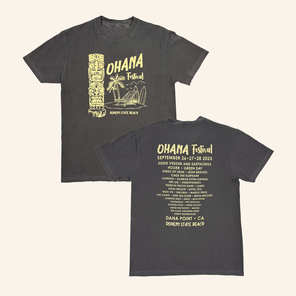 TSURT Merch Ohana Festival Lounge T-Shirt Gifts For Music Enthusiasts TSURT Merch Ohana Festival Lounge T-Shirt Gifts For Music Enthusiasts